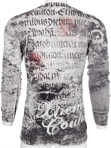 Vista 7 de Xtreme Couture by Affliction - Camisa térmica de manga larga para hombre, Negro