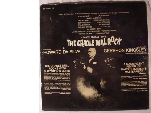 Vista 2 de CRADLE WILL ROCK ORIGINAL CAST LP 1964