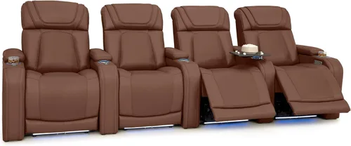 Vista 34 de Seatcraft Caliente Asiento de cine en casa Tabaco Sillón Individual