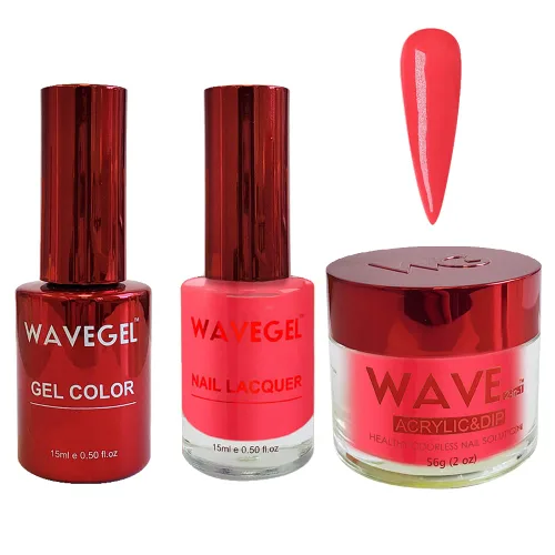 Vista 10 de WAVEGEL - Juego de gel de remojo, laca de uñas y polvo acrílico y polvo de inmersión a juego - Colección Queen - #001 Negro sedoso