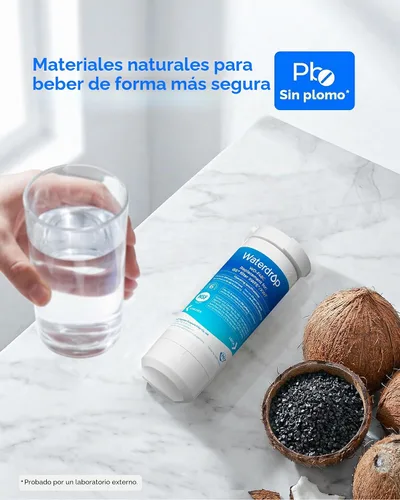 Vista 7 de Waterdrop Filtro de agua XWFE®, repuesto para GE® XWFE®, chip incorporado