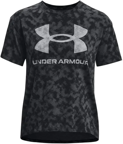 Vista 4 de Under Armour Manga corta pesada con estampado deportivo para mujer