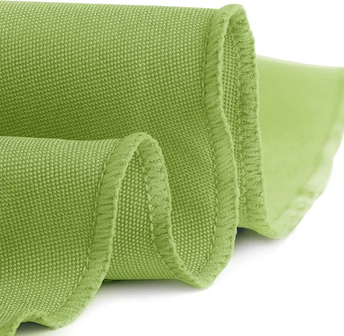 Vista 3 de Gee Di Moda Mantel redondo verde manzana de 70 pulgadas para mesas redondas de 24 a 48 pulgadas, tela lavable resistente, para mesa de bufé, fiesta