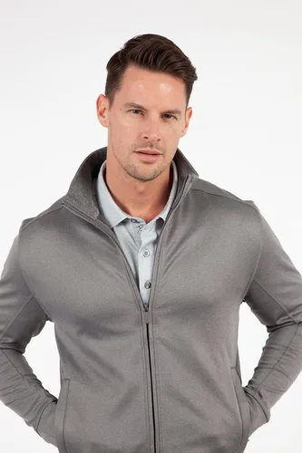 Vista 4 de Bobby Jones Ropa de golf - Chaqueta Performance RTJ Interlock con cremallera completa para hombre