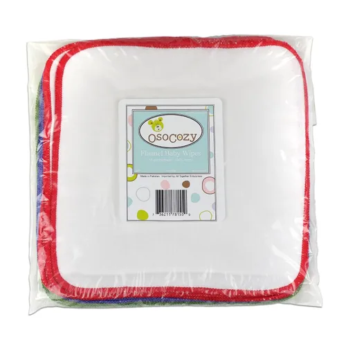 Vista 4 de Toallitas húmedas para bebé ozo confortable - paquete de 15, Wipes-Imported-F, Blanqueado, 15, 15
