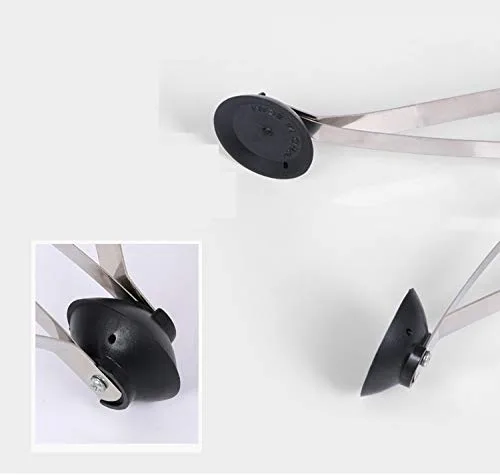 Vista 2 de Herramienta de alcance de agarre, 40 pulgadas, plegable, ligera, ayuda de alcance de aluminio con agarre de goma giratorio, extensor de brazo largo