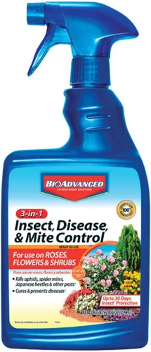 Vista 4 de Bayer Advanced 701290 insecticida para enfermedad de insectos 3-en-1 y control de ácaros listo para usar, 24 onzas