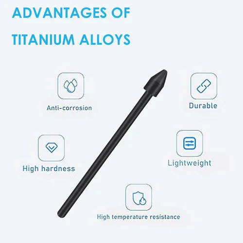 Vista 5 de Paquete de 5 puntas de bolígrafo S6 S para Samsung Galaxy Tab S6, piezas de repuesto con pinzas (negro)