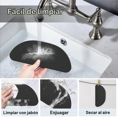 Vista 7 de LOPNUR Paquete de 2 recolectores de bandeja de goteo para refrigerador Negro