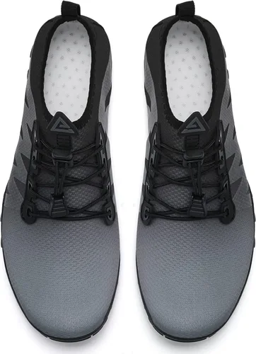 Vista 3 de Racqua Zapatos de agua para hombres y mujeres de secado rápido colores degradados descalzo acuático deportes natación surf playa zapatos