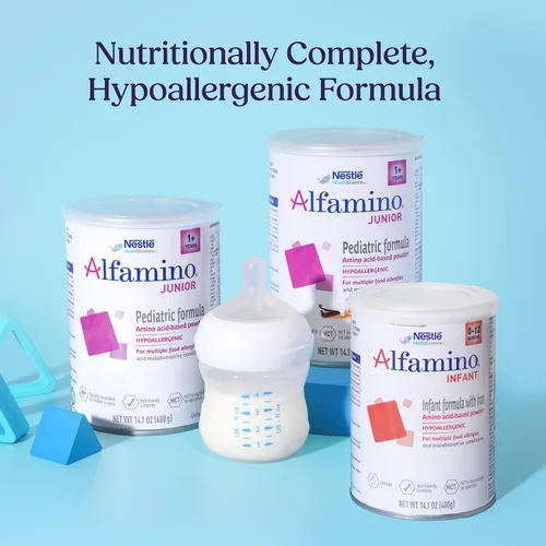 Vista 6 de Alfamino Fórmula pediátrica junior, a base de aminoácidos, sin sabor, 14.1