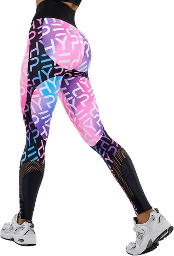 Vista 9 de Bona Fide Leggings de compresión con control de abdomen para mujer Serpiente comprimida Bona