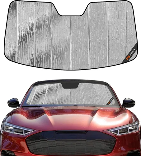 Vista 22 de Pigenius Parasol de parabrisas para Ford Mustang Coupe 2005-2009 - Salvaguarda