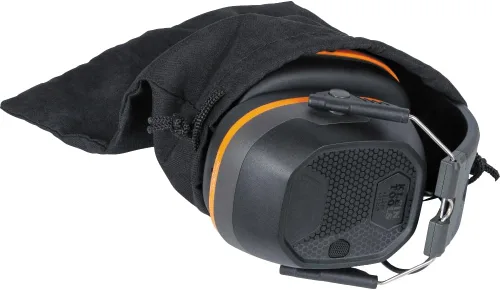 Vista 13 de KLEIN TOOLS AESEM1S Smart Sense - Orejeras electrónicas de protección auditiva de seguridad con Bluetooth y conciencia de la situación, NRR 23dB, 25