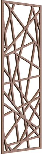 Vista 137 de Conway Paneles de pared decorativos de madera con calado, 9 3/8 pulgadas de ancho x 24 3/8 pulgadas de alto x 1/4 de alto, aliso