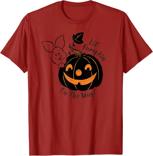 Vista 49 de Disney Camiseta de Halloween Winnie the Pooh Lil' Pumpkin on the Way, Blanco, S