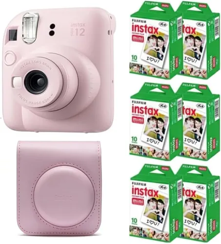 Vista 13 de Fujifilm Instax Mini 12 Cámara instantánea - Rosado (Blossom Pink)