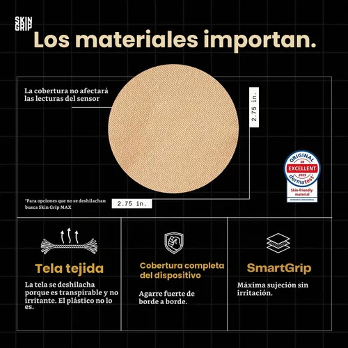 Vista 6 de Skin Grip Parches adhesivos compatibles con sensores Dexcom G7 y Stelo CGM Estampados de animales - Paquete de 10