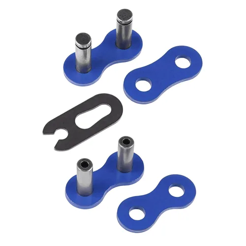 Vista 5 de Caltric Cadena de transmisión azul compatible con Yamaha Fz09 2014 2015 2016