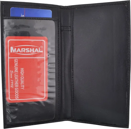 Vista 2 de Fundas básicas de piel sintética para chequera COLORES, Negro -, Classic