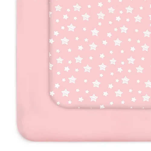 Vista 22 de Pack and Play Sheets - Juego de 2 sábanas para cuna, sábana bajera elástica para cuna, compatible con Graco Pack n Play, material suave y Dinosaurio