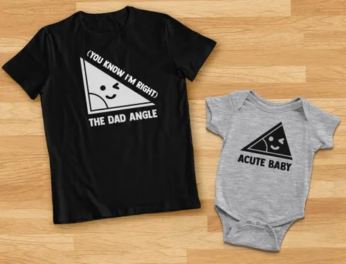 Vista 5 de Daddy and Son Matching Outfits Fathers Day Dad & Baby Shirts Funny Men T shirt Dad
