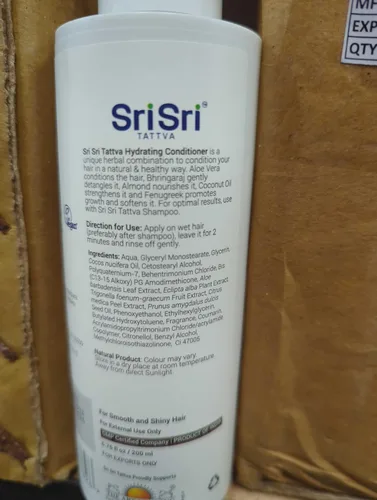 Vista 9 de SRI SRI TATTVA Acondicionador hidratante para cabello liso y brillante – Acondicionador ayurvédico para el cabello con Bhringraj y Aloe Vera