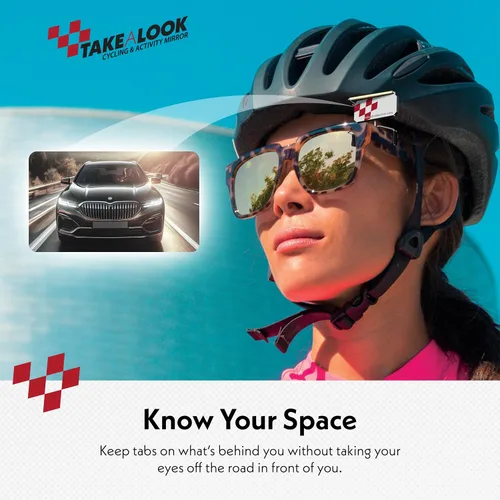 Vista 3 de Bike Peddler "Take A Look" espejo ocular de ciclismo