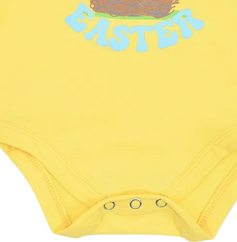 Vista 3 de Baby Boys Girls One Piece Outfit Set Short Sleeve Bodysuit 1ª Pascua