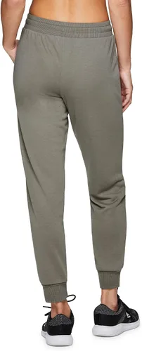 Vista 2 de RBX Active - Pantalones deportivos ligeros de rizo francés para mujer con bolsillos