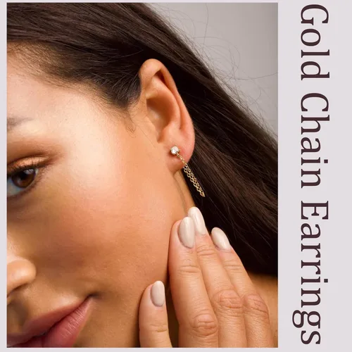 Vista 3 de 68 pares de aretes de oro para mujer, paquete múltiple, hipoalergénicos, surtidos para niñas, múltiples piercings, circonita cúbica, perla