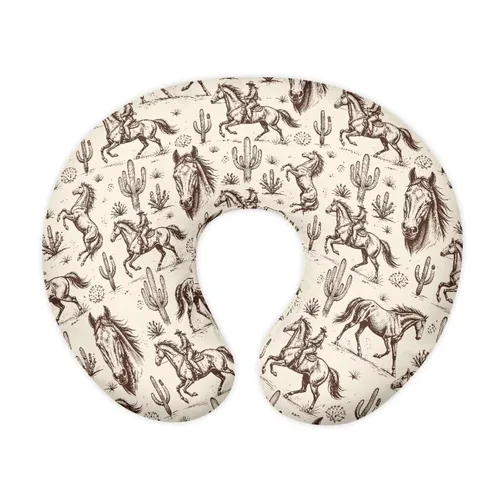 Vista 26 de Jeiento Blue Shark - Fundas de almohada de lactancia suaves y elásticas para almohadas de lactancia materna, funda reversible extraíble para bebé