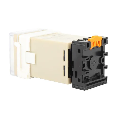 Vista 6 de DH48S-2Z Relé de tiempo digital de 220V con base de enchufe - 0.01S-99H99M ajustable, relés sólidos de retardo de encendido para sistemas de control
