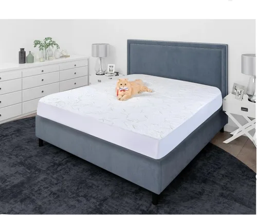 Vista 2 de Protector de colchón individual XL Protector de colchón impermeable para cama de tamaño individual XL Funda de colchón individual XL Funda