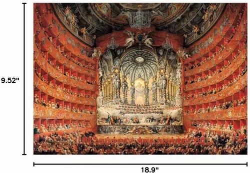 Vista 5 de Anatolian Puzzle - Teatro Argentina, Rompecabezas de 3000 piezas, #4930