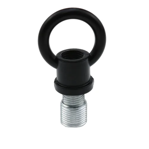 Vista 4 de Lámpara colgante tipo anillo de rosca M10 con rosca interna con 4 pernos y 4 tornillos huecos externos + 4 tornillos de conversión M10 a M12