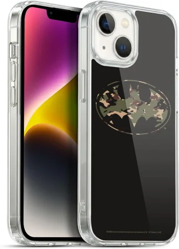 Vista 335 de Head Case Designs Funda de gel con licencia oficial de Batman DC Comics Bat Signal Logos [protección de grado militar] compatible con Apple iPhone 7