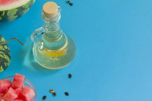 Vista 7 de Aceite de semilla de sandía, puro, sin refinar, prensado en frío, virgen, aceite portador, 8 onzas, para cabello, piel, uñas, cuerpo, vello facial