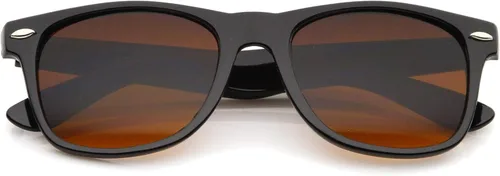 Vista 2 de zeroUV - Gafas de sol de aviador con espejo espejo completo y lente de espejo