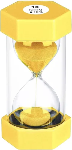 Vista 12 de Reloj de Arena con Temporizador de Arena de 1 Minuto, Reloj de Arena Irrompible, SandWatch de Plástico de 1 Min, Reloj De Arena 1 Minutos, Reloj