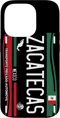 Vista 17 de Placa de matrícula Zacatecas para iPhone 13 Pro Max, Zacatecas México, funda Zacatecas