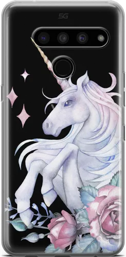 Vista 11 de Mertak Funda transparente para teléfono compatible con LG Stylo 6 5 4 K61 K51S K41S K30 K20 Q70 Q60 cubierta de silicona acuarela diseño colorido