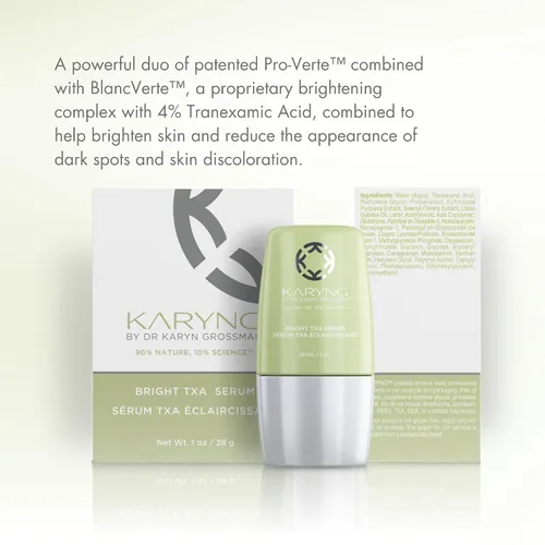 Vista 2 de KARYNG - Suero Bright TXA, suero iluminador para la piel, removedor de manchas oscuras para la cara, suero facial brillante, suero