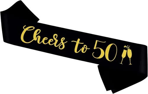 Vista 7 de Banda con texto en inglés "Cheers to 20", banda de oro negro con texto en inglés "It's My 20th Birthday" para mujeres y hombres, regalos de feliz 20