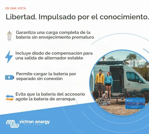 Vista 2 de Victron Energy ArgoDiode Aisladores de Batería 100-3AC (3 Baterías 100 amperios)