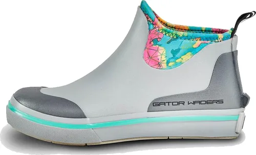 Vista 21 de Gator Waders Botas de Campamento de Malla de Aire para Mujeres - Botas de Tobillo Duraderas Transpirables Antideslizantes Impermeables para Acampar