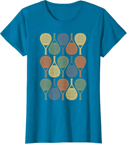 Vista 85 de Vintage Retro Padel Camiseta de Padel Sports Lover