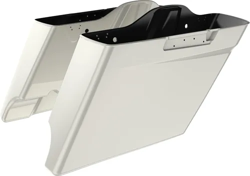 Vista 11 de Alforjas extendidas para Harley Touring Street Glide, Electra Glide, Road Glide 2014-2023 (whisky ámbar)