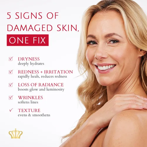 Vista 4 de Crema hidratante curativa Chuda para la piel, intensiva, para el envejecimiento de la piel, facial diario para piel seca y sensible, crema facial