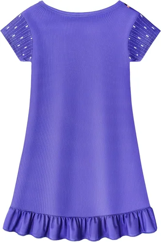 Vista 2 de Wish Asha - Disfraz de cosplay para niños y niñas, vestido de princesa, traje de falda para fiesta de Halloween, talla 3, 4, 5, 6, 7